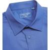 imageAlimens ampamp Gentle Mens Short Sleeve Dress Shirts Regular Fit Stretch WrinkleResistant Button Down ShirtsDeep Blue