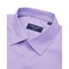 imageAlimens ampamp Gentle Mens Short Sleeve Dress Shirts Regular Fit Stretch WrinkleResistant Button Down ShirtsPurple