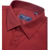 imageAlimens ampamp Gentle Mens Short Sleeve Dress Shirts Regular Fit Stretch WrinkleResistant Button Down ShirtsRed