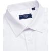 imageAlimens ampamp Gentle Mens Short Sleeve Dress Shirts Regular Fit Stretch WrinkleResistant Button Down ShirtsWhite