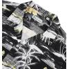 imageAlimens ampamp Gentle Hawaiian Shirt for Men Summer Beach Casual Short Sleeve Button Down Shirts Printed Tropical Vacation ShirtsBlack Beach