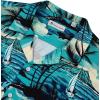 imageAlimens ampamp Gentle Hawaiian Shirt for Men Summer Beach Casual Short Sleeve Button Down Shirts Printed Tropical Vacation ShirtsDark Green Beach