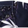 imageAlimens ampamp Gentle Hawaiian Shirt for Men Summer Beach Casual Short Sleeve Button Down Shirts Printed Tropical Vacation ShirtsDark Purple