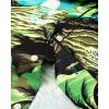 imageAlimens ampamp Gentle Hawaiian Shirt for Men Summer Beach Casual Short Sleeve Button Down Shirts Printed Tropical Vacation ShirtsGreen Beach