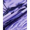 imageAlimens ampamp Gentle Hawaiian Shirt for Men Summer Beach Casual Short Sleeve Button Down Shirts Printed Tropical Vacation ShirtsPurple Beach