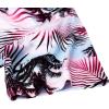 imageAlimens ampamp Gentle Hawaiian Shirt for Men Summer Beach Casual Short Sleeve Button Down Shirts Printed Tropical Vacation ShirtsRosy White Palm