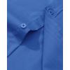 imageAlimens ampamp Gentle Mens Dress Shirt Regular Fit Stretch Stain Shield Long Sleeve Solid Business Wedding Button Down ShirtsBlue