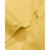 imageAlimens ampamp Gentle Mens Dress Shirt Regular Fit Stretch Stain Shield Long Sleeve Solid Business Wedding Button Down ShirtsMustard Yellow