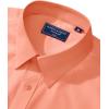 imageAlimens ampamp Gentle Mens Dress Shirt Regular Fit Stretch Stain Shield Long Sleeve Solid Business Wedding Button Down ShirtsOrange