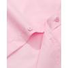 imageAlimens ampamp Gentle Mens Dress Shirt Regular Fit Stretch Stain Shield Long Sleeve Solid Business Wedding Button Down ShirtsPink