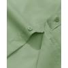 imageAlimens ampamp Gentle Mens Dress Shirt Regular Fit Stretch Stain Shield Long Sleeve Solid Business Wedding Button Down ShirtsSage Green