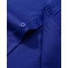 imageAlimens ampamp Gentle Mens Dress Shirt Regular Fit Stretch Stain Shield Long Sleeve Solid Business Wedding Button Down ShirtsSapphire Blue