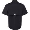 imageAlimens ampamp Gentle Short Sleeve Fishing Shirt Wicking Fabric Sun Protection Casual Button Down ShirtsBlack