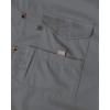 imageAlimens ampamp Gentle Short Sleeve Fishing Shirt Wicking Fabric Sun Protection Casual Button Down ShirtsDark Grey
