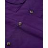 imageAlimens ampamp Gentle Short Sleeve Fishing Shirt Wicking Fabric Sun Protection Casual Button Down ShirtsDark Purple