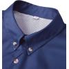 imageAlimens ampamp Gentle Short Sleeve Fishing Shirt Wicking Fabric Sun Protection Casual Button Down ShirtsNavy
