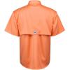 imageAlimens ampamp Gentle Short Sleeve Fishing Shirt Wicking Fabric Sun Protection Casual Button Down ShirtsOrange