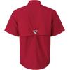 imageAlimens ampamp Gentle Short Sleeve Fishing Shirt Wicking Fabric Sun Protection Casual Button Down ShirtsRed