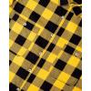 imageAlimens ampamp Gentle Mens Button Down Regular Fit Long Sleeve Plaid Flannel Casual ShirtsBright Yellow Plaid