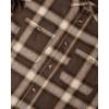 imageAlimens ampamp Gentle Mens Button Down Regular Fit Long Sleeve Plaid Flannel Casual ShirtsBrown Yellow Plaid
