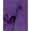 imageAlimens ampamp Gentle Mens Dress Shirts Long Sleeve WrinkleFree Stretch Shirts Solid Formal Button Down Shirt with PocketAg Purple