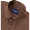 imageAlimens ampamp Gentle Mens Dress Shirts Long Sleeve WrinkleFree Stretch Shirts Solid Formal Button Down Shirt with PocketCoffee