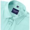 imageAlimens ampamp Gentle Mens Dress Shirts Long Sleeve WrinkleFree Stretch Shirts Solid Formal Button Down Shirt with PocketMint Green