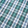 imageAlimens ampamp Gentle Mens Plaid Button Down Shirts Cotton Long Sleeve Dress Shirts Regular Fit Gingham ShirtsGreen White Checked