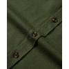 imageAlimens ampamp Gentle Mens Solid Flannel Shirt Work Long Sleeve Casual Button Down Shirts Outdoor Cotton Warm ShacketGreen Army