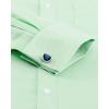 image:imageAlimens amp Gentle French Cuff Regular Fit Dress Shirts Cufflink IncludedGreen