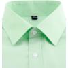 image:imageAlimens amp Gentle French Cuff Regular Fit Dress Shirts Cufflink IncludedGreen