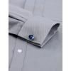 image:imageAlimens amp Gentle French Cuff Regular Fit Dress Shirts Cufflink IncludedGrey