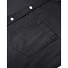image:imageAlimens amp Gentle Mens Short Sleeve Oxford Shirt Regular Fit Button Down Collar Shirts with PocketBlack
