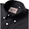 image:imageAlimens amp Gentle Mens Short Sleeve Oxford Shirt Regular Fit Button Down Collar Shirts with PocketBlack