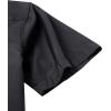 image:imageAlimens amp Gentle Mens Short Sleeve Oxford Shirt Regular Fit Button Down Collar Shirts with PocketBlack
