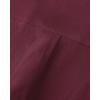 image:imageAlimens amp Gentle Mens Short Sleeve Oxford Shirt Regular Fit Button Down Collar Shirts with PocketBurgundy