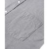 image:imageAlimens amp Gentle Mens Short Sleeve Oxford Shirt Regular Fit Button Down Collar Shirts with PocketDark Grey