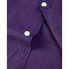 image:imageAlimens amp Gentle Mens Short Sleeve Oxford Shirt Regular Fit Button Down Collar Shirts with PocketDark Purple