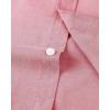 image:imageAlimens amp Gentle Mens Short Sleeve Oxford Shirt Regular Fit Button Down Collar Shirts with PocketDull Pink