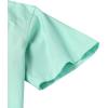 image:imageAlimens amp Gentle Mens Short Sleeve Oxford Shirt Regular Fit Button Down Collar Shirts with PocketGreen