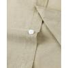 image:imageAlimens amp Gentle Mens Short Sleeve Oxford Shirt Regular Fit Button Down Collar Shirts with PocketKhaki