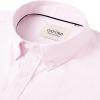 image:imageAlimens amp Gentle Mens Short Sleeve Oxford Shirt Regular Fit Button Down Collar Shirts with PocketLight Pink