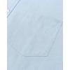 image:imageAlimens amp Gentle Mens Short Sleeve Oxford Shirt Regular Fit Button Down Collar Shirts with PocketPale Blue