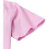 image:imageAlimens amp Gentle Mens Short Sleeve Oxford Shirt Regular Fit Button Down Collar Shirts with PocketPink