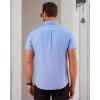 image:imageAlimens amp Gentle Mens Short Sleeve Oxford Shirt Regular Fit Button Down Collar Shirts with PocketRoyal Blue