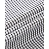 image:imageAlimens amp Gentle Mens Plaid Button Down Shirts Cotton Long Sleeve Dress Shirts Regular Fit Gingham ShirtsBlack Gingham