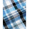 image:imageAlimens amp Gentle Mens Plaid Button Down Shirts Cotton Long Sleeve Dress Shirts Regular Fit Gingham ShirtsBlackBlue plaid