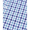 image:imageAlimens amp Gentle Mens Plaid Button Down Shirts Cotton Long Sleeve Dress Shirts Regular Fit Gingham ShirtsBlue  Check