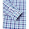 image:imageAlimens amp Gentle Mens Plaid Button Down Shirts Cotton Long Sleeve Dress Shirts Regular Fit Gingham ShirtsBlue  Check