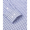 image:imageAlimens amp Gentle Mens Plaid Button Down Shirts Cotton Long Sleeve Dress Shirts Regular Fit Gingham ShirtsBlue  Gingham